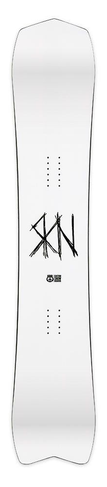 PLP Custom Handcrafted Snowboard Collection 23-24 - Model Skin 156 top