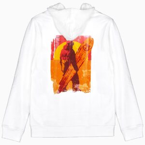 Hoodie - Endless Winter - Color Whiite - 280 gr retro